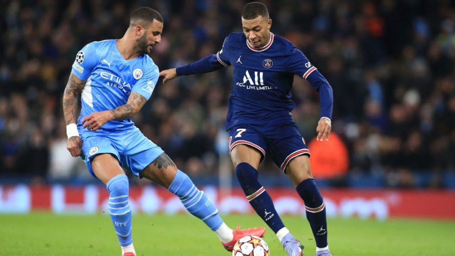 法国在四分之一决赛中支持姆巴佩与沃克的斗争