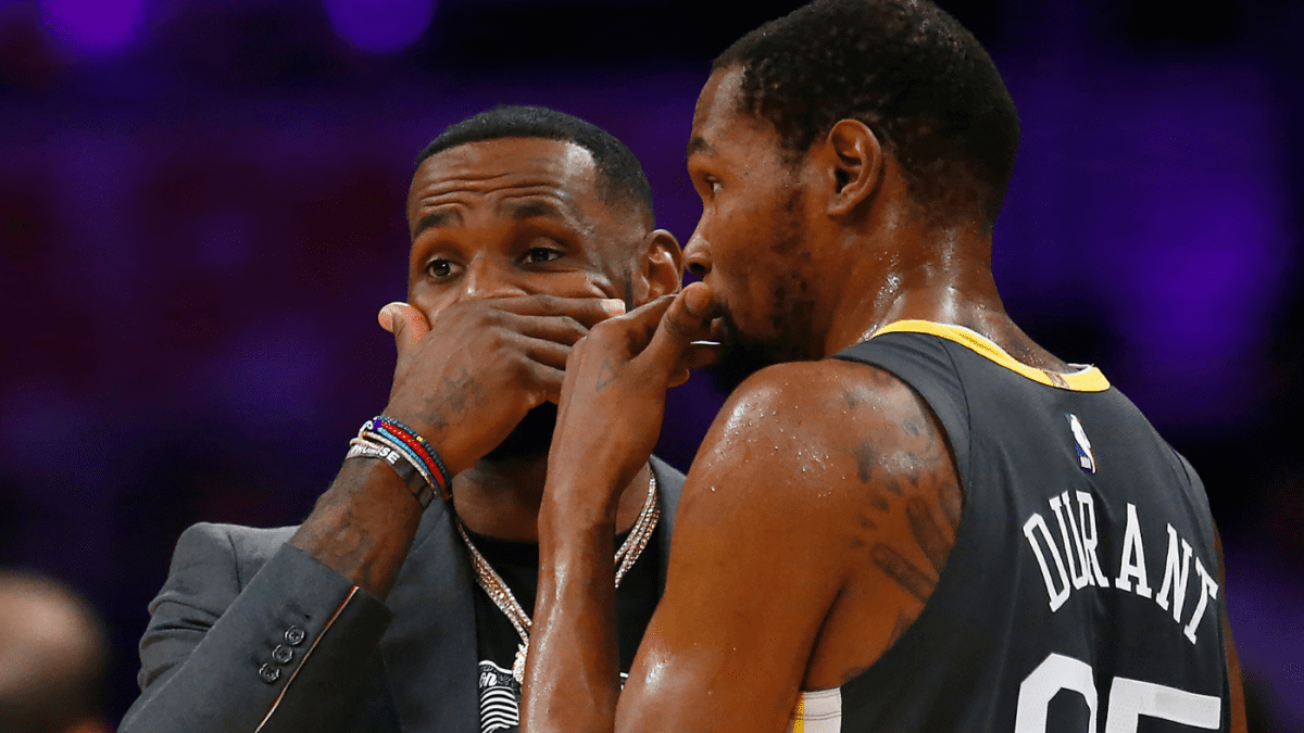 勒布朗-詹姆斯谈还有谁可以挑战NBA的得分记录,凯文-杜兰特 