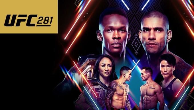 UFC 281的完整卡片：战斗赛程