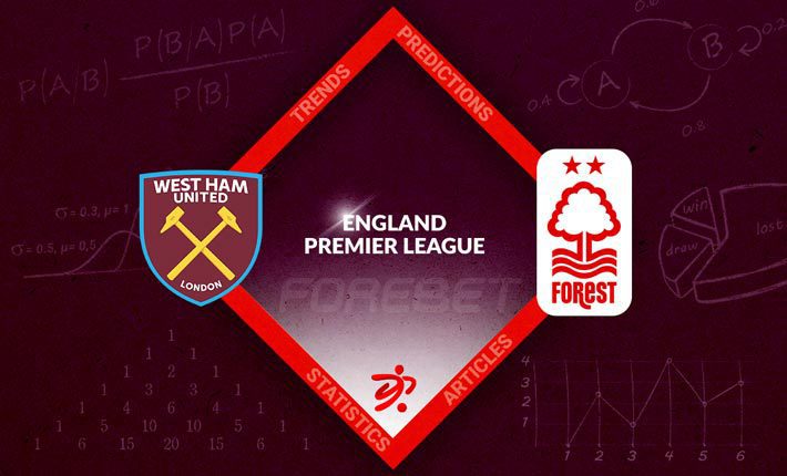 西汉姆有机会脱离降级区，主场迎战诺丁汉森林