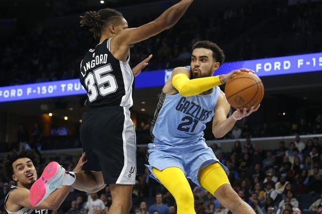 圣安东尼奥马刺队对阵孟菲斯灰熊队 1/11/23--NBA推荐和预测