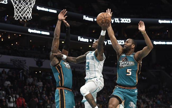 夏洛特黄蜂队对阵底特律活塞队 2/3/23--NBA竞猜与预测