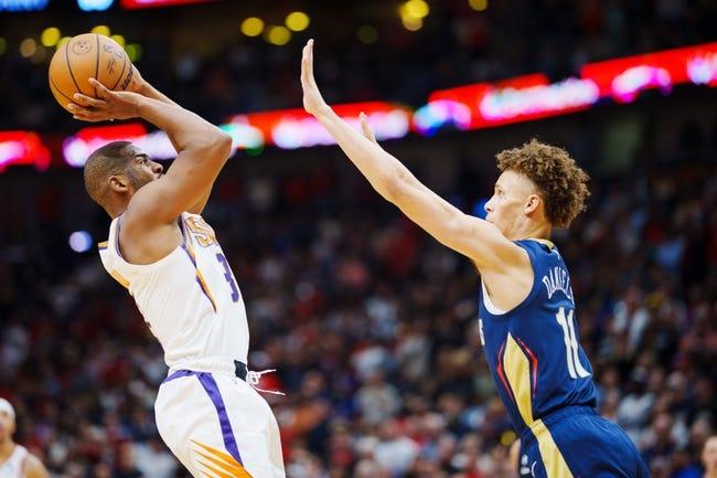 新奥尔良鹈鹕队对阵菲尼克斯太阳队 12/17/22 - NBA推荐和预测