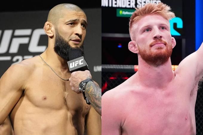 UFC中量级选手尼克尔．奇马耶夫在瑞典以25岁的身份与高中生搏斗