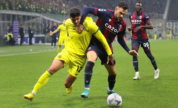 国际米兰在意甲联赛中轻松战胜博洛尼亚