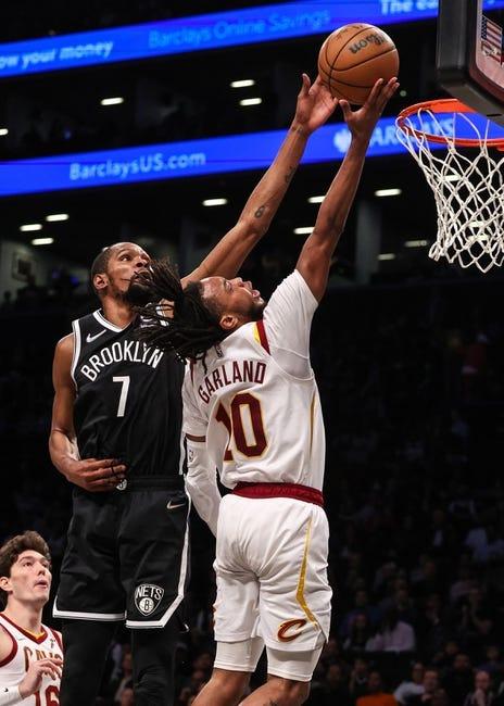 布鲁克林篮网队对阵克利夫兰骑士队 12/26/22 - NBA推荐和预测