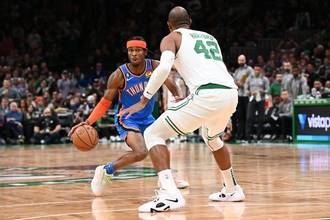 波士顿凯尔特人队对阵俄克拉荷马城雷霆队 1/3/23--NBA竞猜与预测