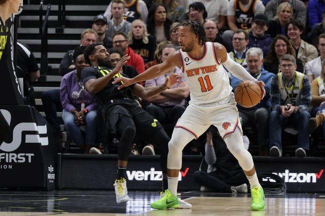 犹他爵士队对阵纽约尼克斯队 2/11/23 - NBA推荐和预测