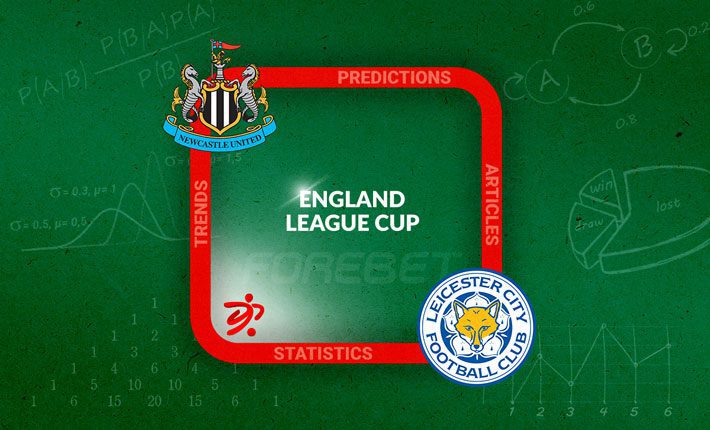 纽卡斯尔将在英联杯四分之一决赛中战胜莱斯特城