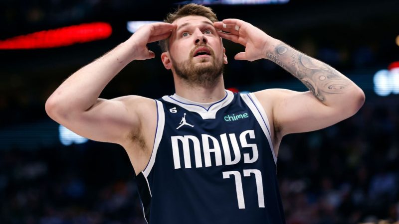 消息人士透露,小牛队球星东契奇的大腿核磁共振检查没有问题