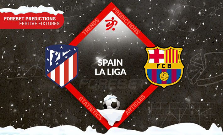 巴塞罗那将在马德里竞技取得关键的西甲胜利