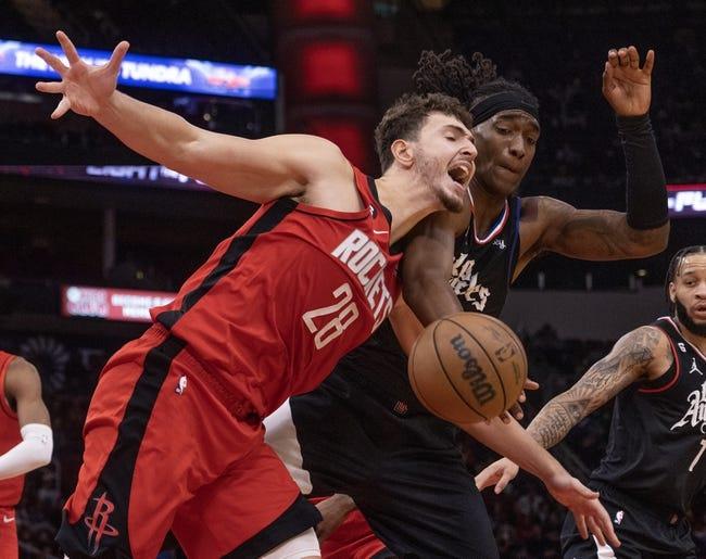 休斯顿火箭队对阵洛杉矶快船队 1/15/23--NBA竞猜与预测