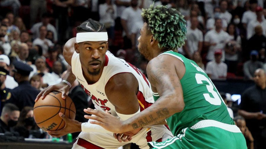 凯尔特人对热火的NBA球员提案,如何在迈阿密淡化吉米-巴特勒（10月18日）