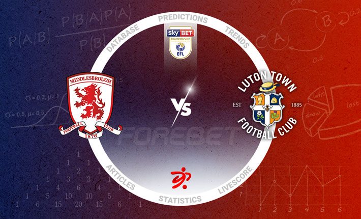 英冠赛季重启，米德尔斯堡主场迎战卢顿镇