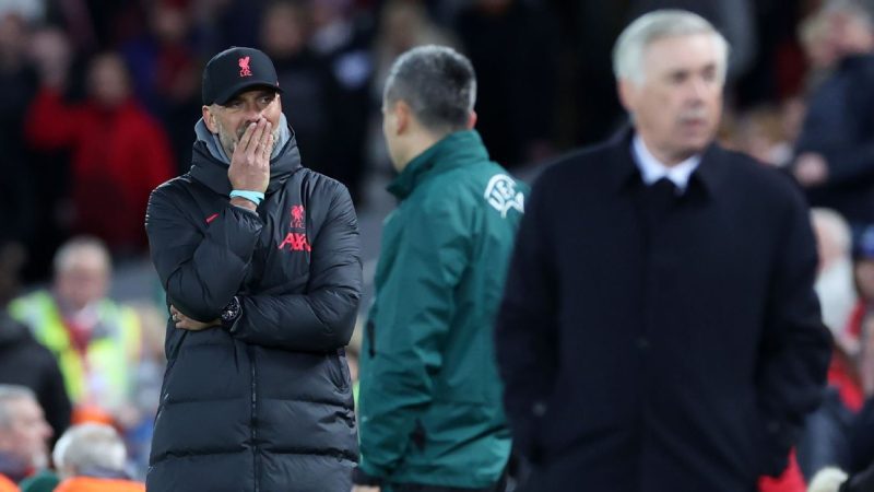 克洛普抨击欧冠联赛中的 “滑稽 “防守 克洛普抨击欧冠联赛中的 “滑稽 “防守