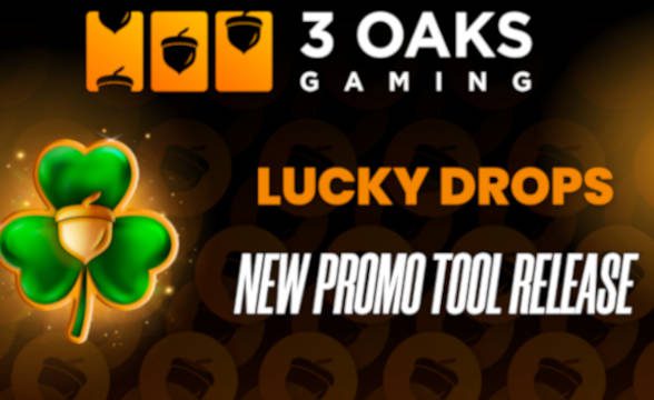 3 Oaks博彩公司与Lucky Drops一起提高赌场玩家的参与度