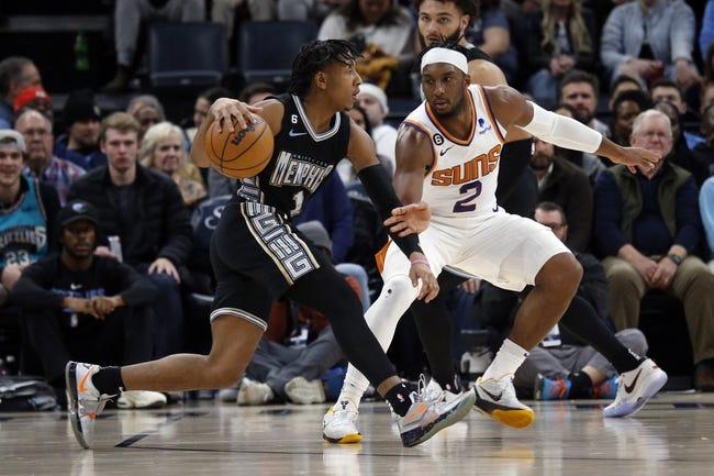 凤凰城太阳队对阵孟菲斯灰熊队 1/16/23 - NBA推荐和预测