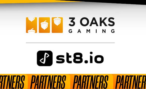 3 Oaks Gaming加入了聚合平台St8.io