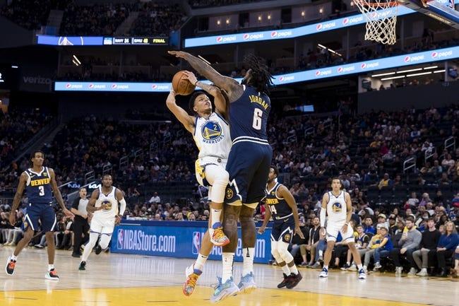 丹佛掘金队对阵金州勇士队 10/21/22--NBA竞猜与预测