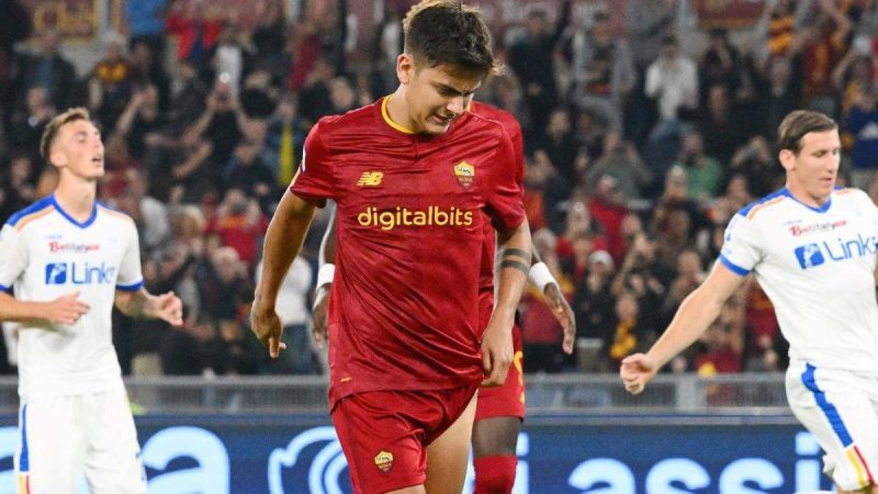 保罗-迪巴拉在罗马队的受伤可能迫使他错过2022年阿根廷世界杯