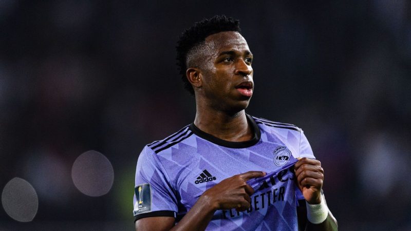 维尼修斯,在西班牙必须惩罚种族主义虐待行为