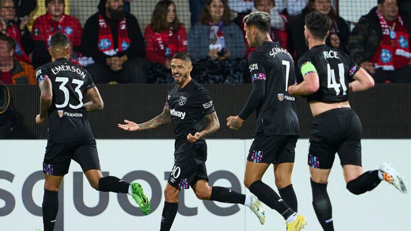 安德莱赫特vs西汉姆的赔率，选择，如何观看，流,10月6日，2022年欧洲会议联盟的预测