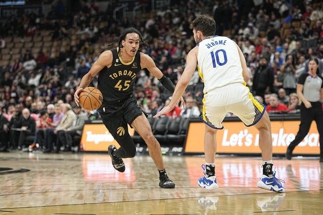 多伦多猛龙队对阵金州勇士队 1/27/23 - NBA推荐和预测