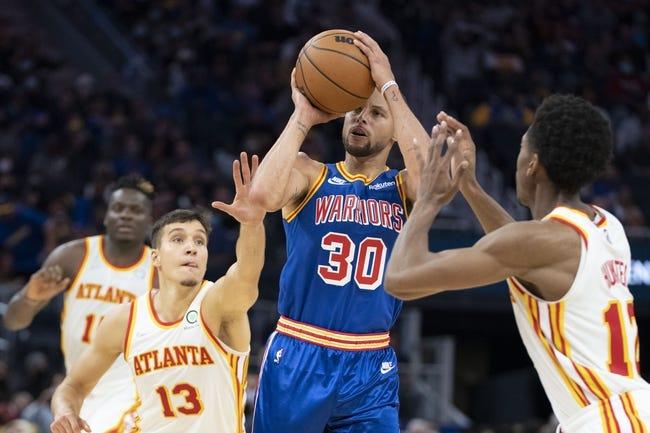 金州勇士队对阵亚特兰大老鹰队 3/17/23--NBA预测&预报