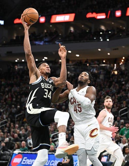 密尔沃基雄鹿队对阵克利夫兰骑士队 12/21/22--NBA预测&预报