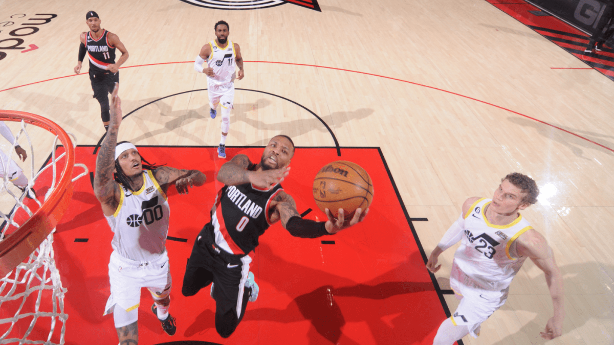 达米安-利拉德最新的60分杰作使他与迈克尔-乔丹并列第一