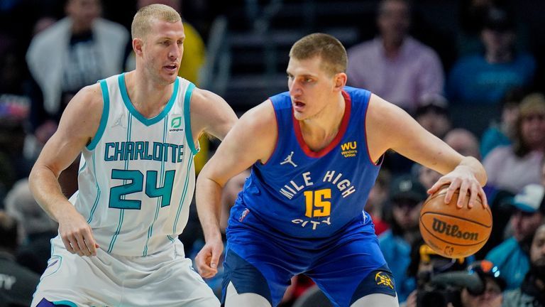 丹佛掘金队对夏洛特黄蜂队的预测,掘金队显然是最受欢迎的