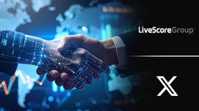LiveScore集团携手X与xAI
