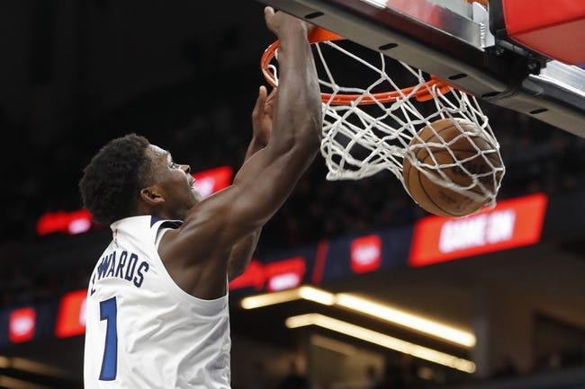 多伦多猛龙队对阵明尼苏达森林狼队 1/19/23--NBA竞猜与预测