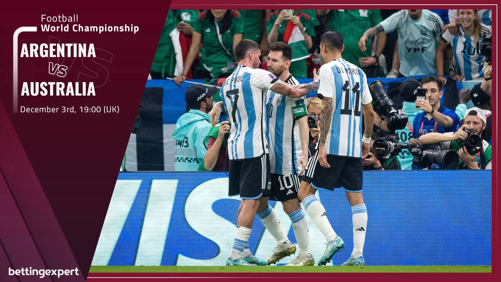 阿根廷VS澳大利亚的投注建议