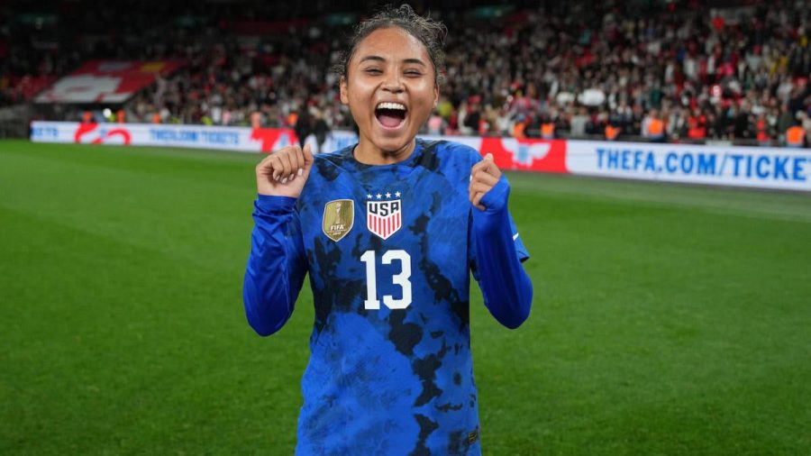 NWSL草案,关于高中生阿丽莎-汤普森（Alyssa Thompson）需要了解的情况，她很可能是天使城的头号总选