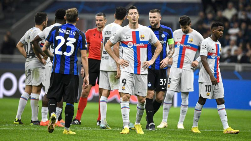 冠军联赛的比分选择和预测,巴塞罗那的罗伯特-莱万多夫斯基有望打破欧冠联赛的进球荒