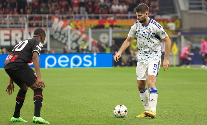 AC米兰旨在对萨格勒布迪纳摩进行欧冠双杀