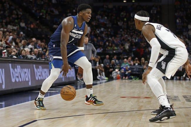 明尼苏达森林狼队对阵圣安东尼奥马刺队–NBA盘口选择和预测