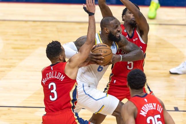新奥尔良鹈鹕队对阵洛杉矶湖人队 2/15/23–NBA竞猜与预测
