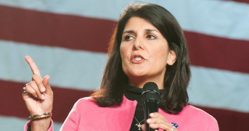 共和党人寻求美国总统提名时，尼基-哈利的赔率大跌