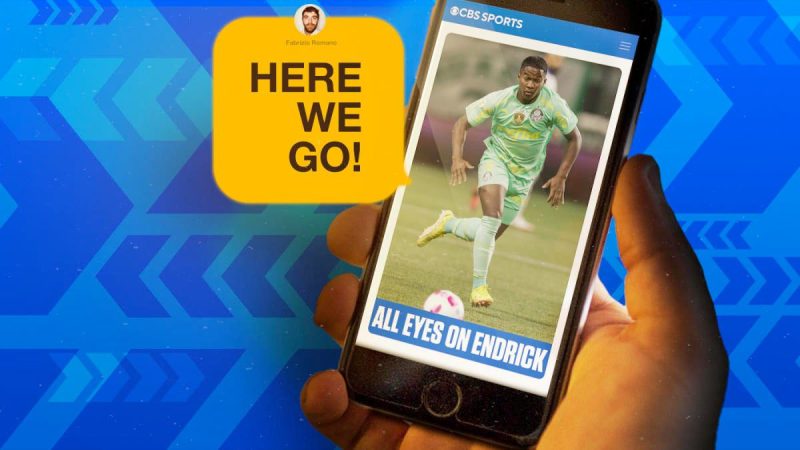 法布里齐奥-罗曼诺的《我们来了》转会笔记,16岁的巴西下一个大前锋恩德里克让欧洲注意到了他