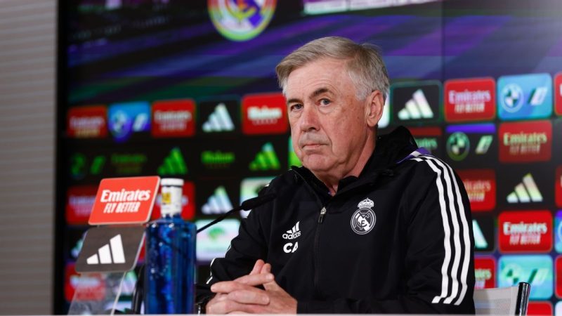 安切洛蒂支持皇马本赛季赢得奖杯