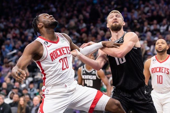 休斯顿火箭队对阵萨克拉门托国王队 1/13/23 - NBA推荐和预测