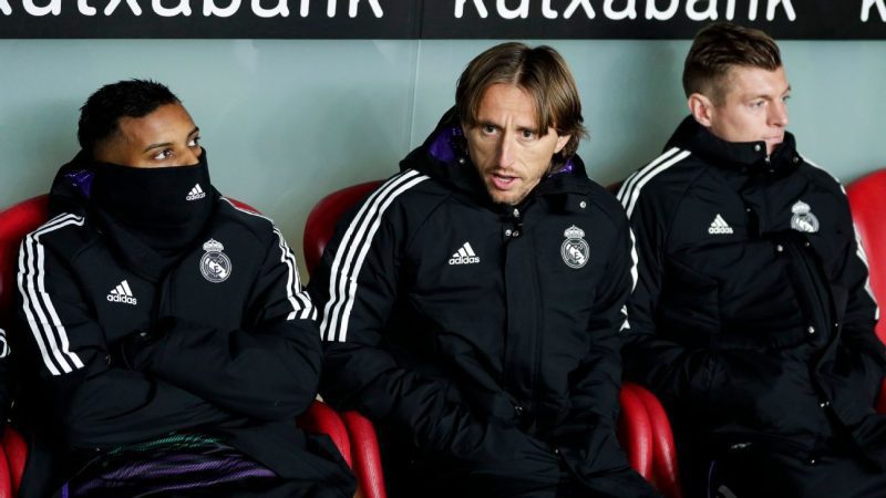 安切洛蒂：无需解释对莫德里奇和克罗斯的排斥