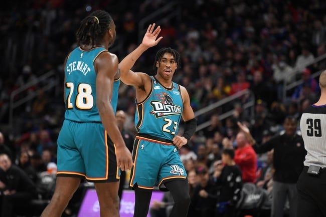波特兰开拓者队对底特律活塞队 3/6/23--NBA竞猜与预测