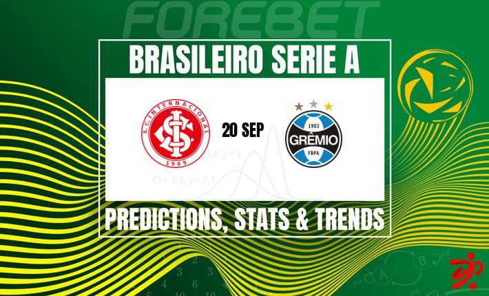 国际队与格雷米奥将在贝拉里奥球场上演又一场势均力敌的德比