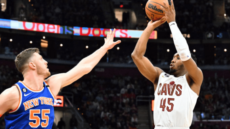 多诺万-米切尔将勒布朗的名字从骑士队的一项得分记录中抹去