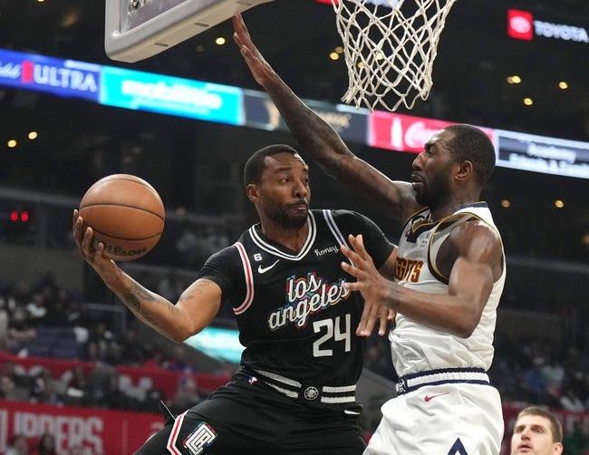 丹佛掘金队对阵洛杉矶快船队 1/13/23 - NBA推荐和预测