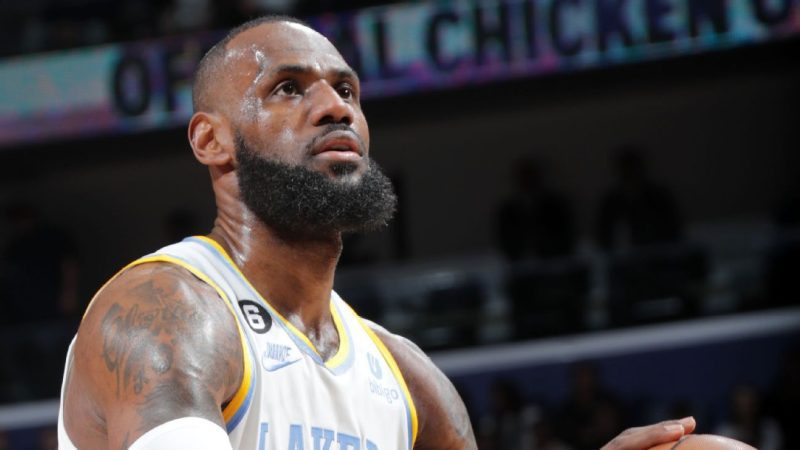 湖人队落败，勒布朗离纪录只有36分之遥