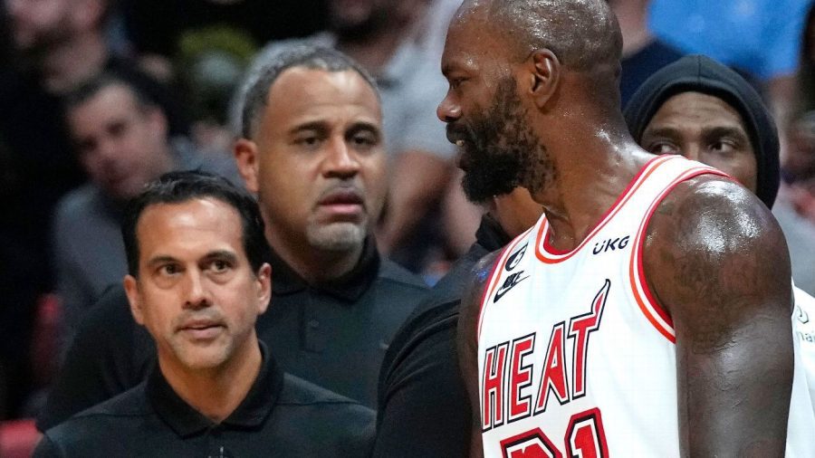 放松：热火队的戴德蒙因按摩器跳水被罚下场